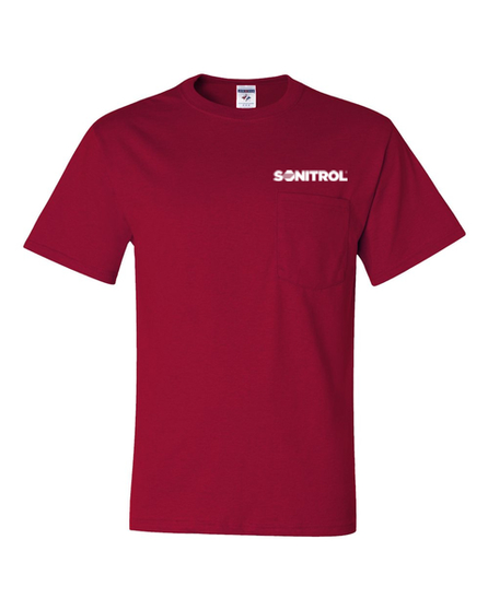 Jerzees Dri-Power 50/50 Cotton/Poly Pocket T-Shirt - Image 2