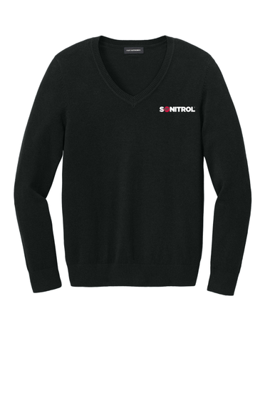 Port Authority Womens Easy Care V-Neck Sweater - Image 4