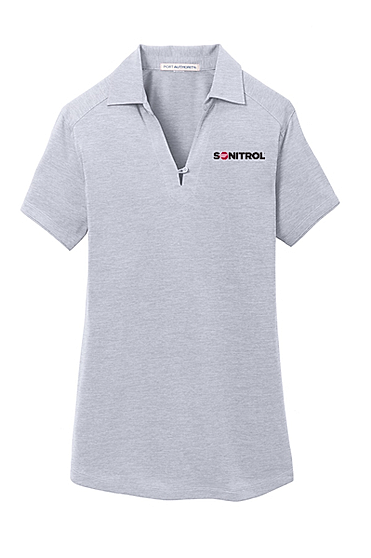 Port Authority Ladies Digi Heather Performance Polo - Image 4
