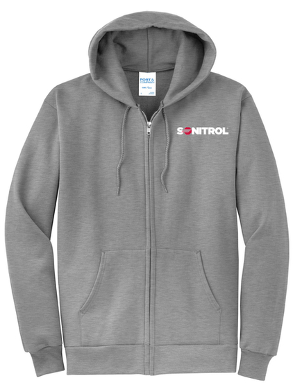 Port & Company Core Fleece Full-Zip Hooded Sweatshirt - Image 2