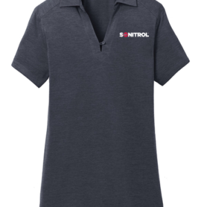 Port Authority Ladies Digi Heather Performance Polo