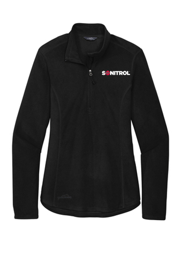 Eddie Bauer Ladies 1/2-Zip Microfleece Jacket